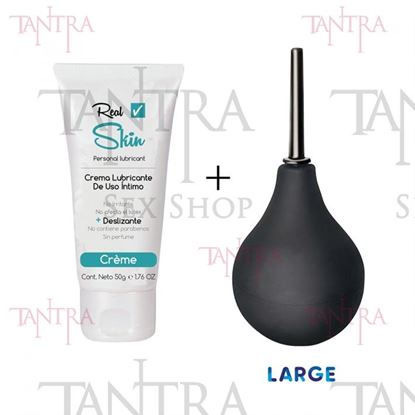 Ducha anal de 150 ml mas crema de regalo